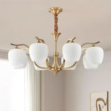 mid-century-modern-spherical-brass-chandelier-with-white-glass-globe-light-fixture