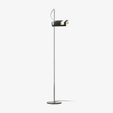 Modern Adjustable Spider Floor Lamp with Metal Reflector for Minimalist Interiors