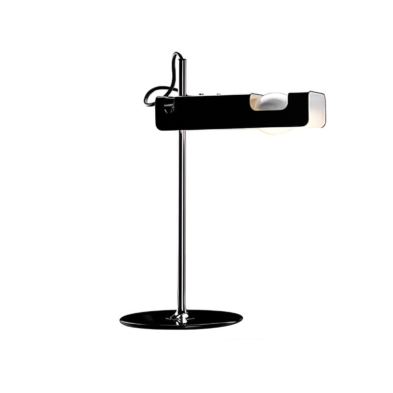 Modern Spider Metal Adjustable Table Lamp with Tilting Spotlight for Bedroom Nightstand or Desk