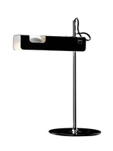 Modern Spider Metal Adjustable Table Lamp with Tilting Spotlight for Bedroom Nightstand or Desk