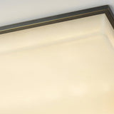 Modern Square Alabaster Stone LED Flush Mount Ceiling Lamp for Indoor Lighting