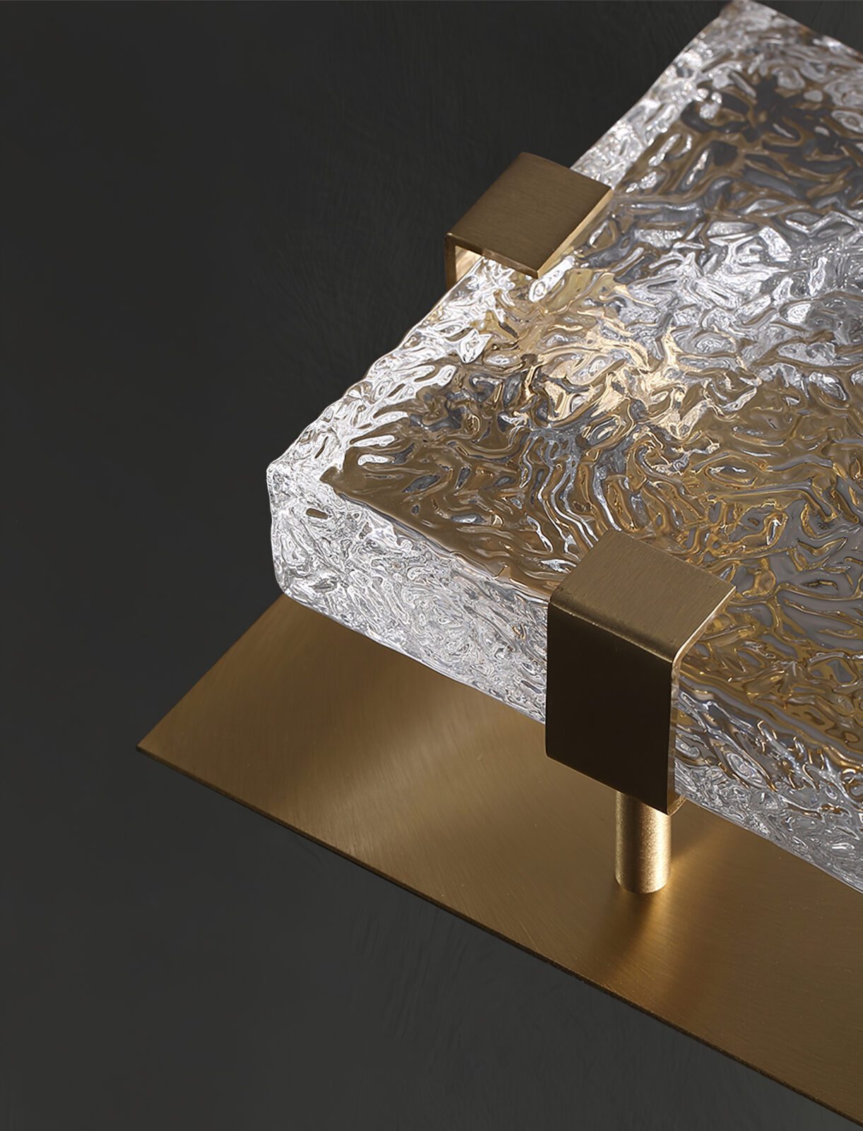 modern-glass-square-ice-cube-ceiling-lamp-with-brass-base-and-integrated-led-lighting