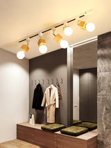 modern-nordic-square-solid-wood-track-lighting-fixture-with-glass-shades-for-dining-room