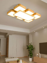 modern-rubber-wood-geometric-square-splicing-led-ceiling-light-fixture-for-living-room
