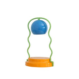 Modern Squiggle Spiral Table Lamp Decorative Metal Bedside Lighting for Bedroom