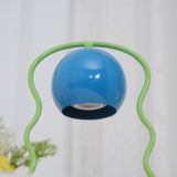 Modern Squiggle Spiral Table Lamp Decorative Metal Bedside Lighting for Bedroom