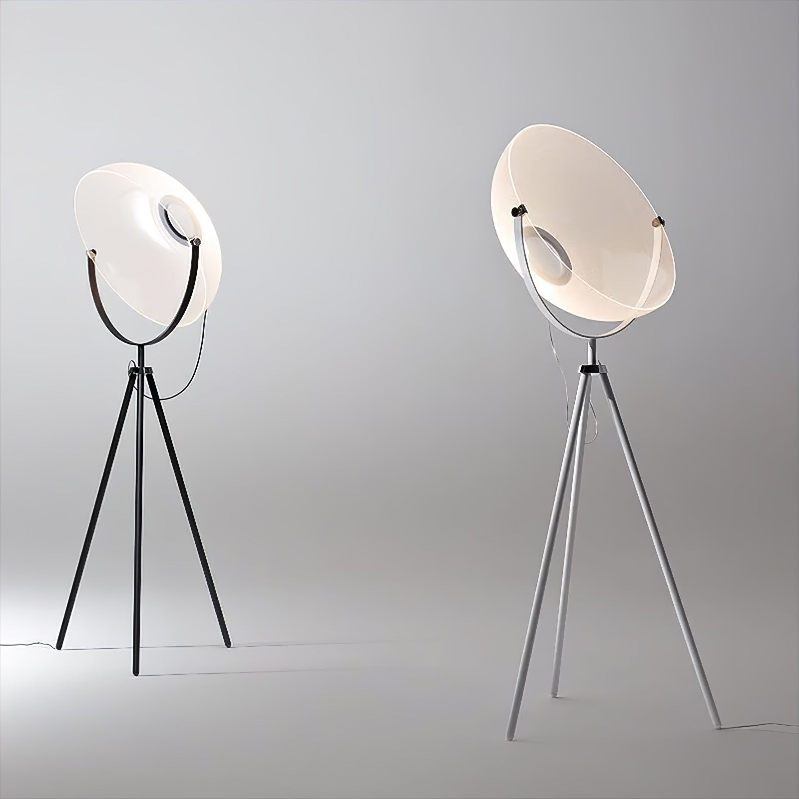 Modern Minimalist Tall LED Floor Lamp Slender Profile Standing Light