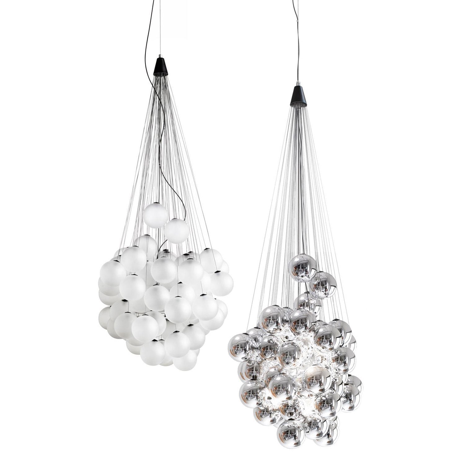 modern-stochastic-blown-glass-sphere-led-chandelier-multi-light-cluster-pendant
