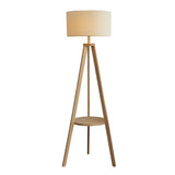 modern-ash-wood-floor-lamp-with-integrated-storage-table-and-white-fabric-shade
