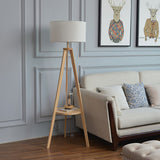 modern-ash-wood-floor-lamp-with-integrated-storage-table-and-white-fabric-shade