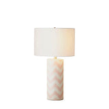 modern-navy-striped-wave-ceramic-table-lamp-with-cream-cotton-drum-shade-for-bedroom