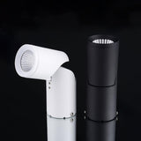 Surface Mounted LED Ceiling Spotlight Adjustable Aluminum Gallery Accent Light White