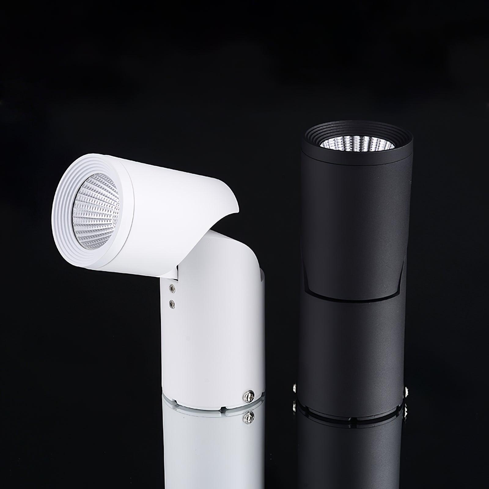 Surface Mounted LED Ceiling Spotlight Adjustable Aluminum Gallery Accent Light White