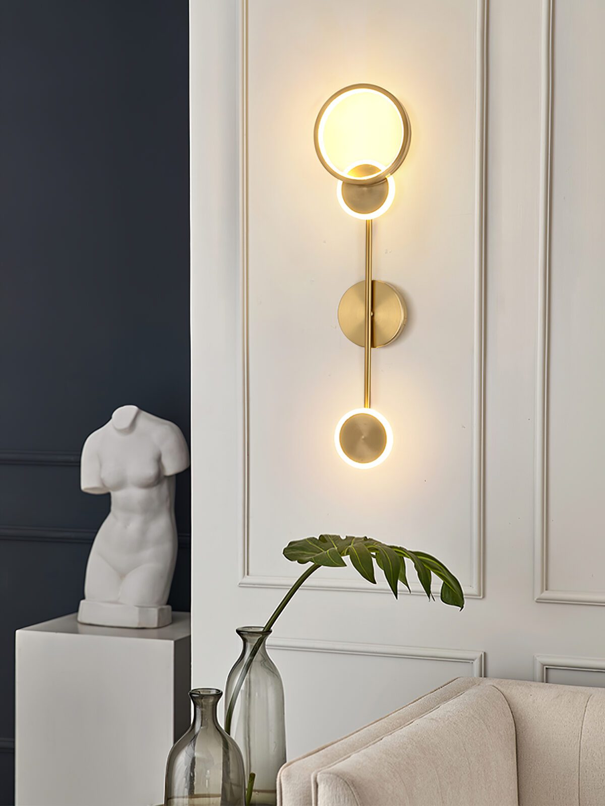 modern-susan-trio-led-wall-sconce-with-brass-and-acrylic-accents-in-copper-and-black