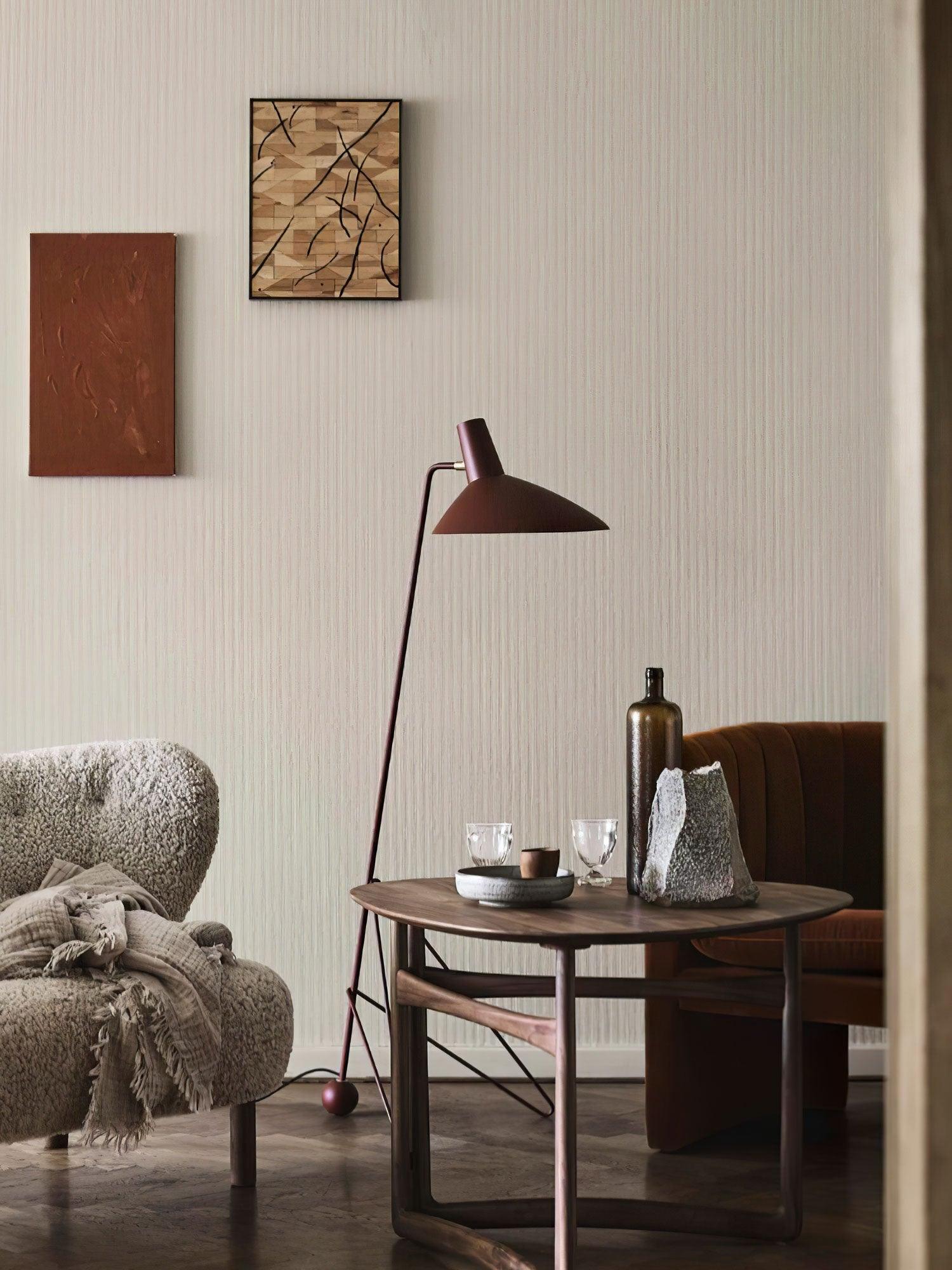 Modern Minimalist Geometric Metal Standing Lamp with Adjustable Shade for Reading