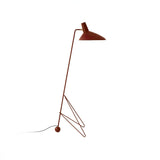 Modern Minimalist Geometric Metal Standing Lamp with Adjustable Shade for Reading