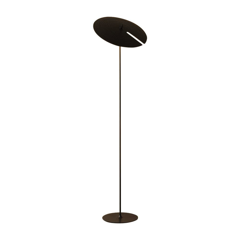 Symphony Adjustable Free Standing Floor Lamp with Rotating Metal Shade