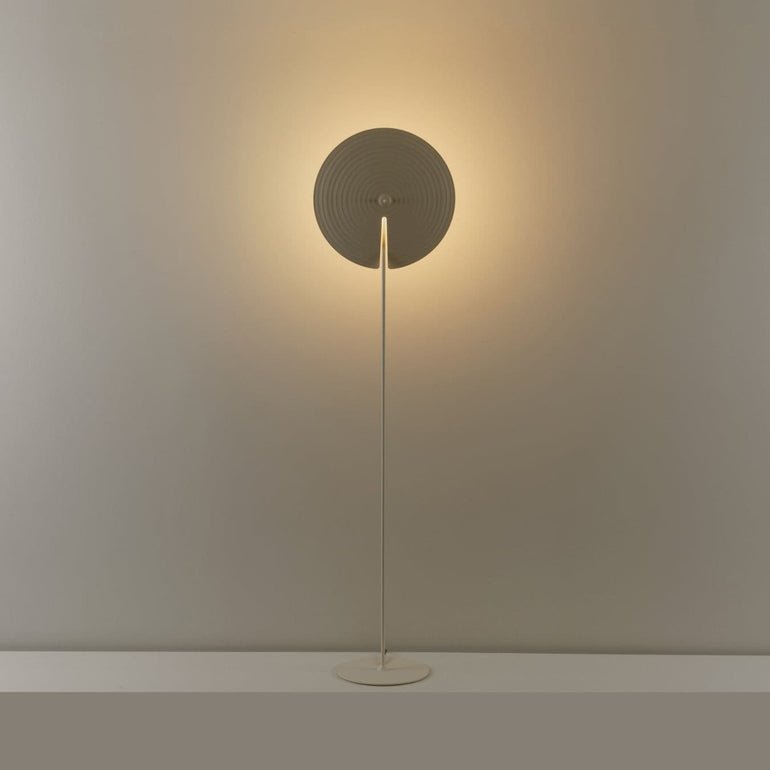 Symphony Adjustable Free Standing Floor Lamp with Rotating Metal Shade