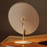 Symphony Modern Adjustable Table Lamp with Rotating Glass Shade and Magnet System