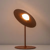 Symphony Modern Adjustable Table Lamp with Rotating Glass Shade and Magnet System