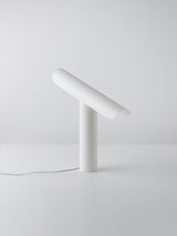 Modern Minimalist Geometric Adjustable LED Desk Lamp with Metal Finish