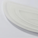 Modern Leaf Shaped Ceiling Light Fixture with Dimmable Remote Control for Home