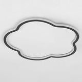 Modern Cloud Shaped LED Flush Mount Ceiling Light for Bedroom and Living Room 16 Inch