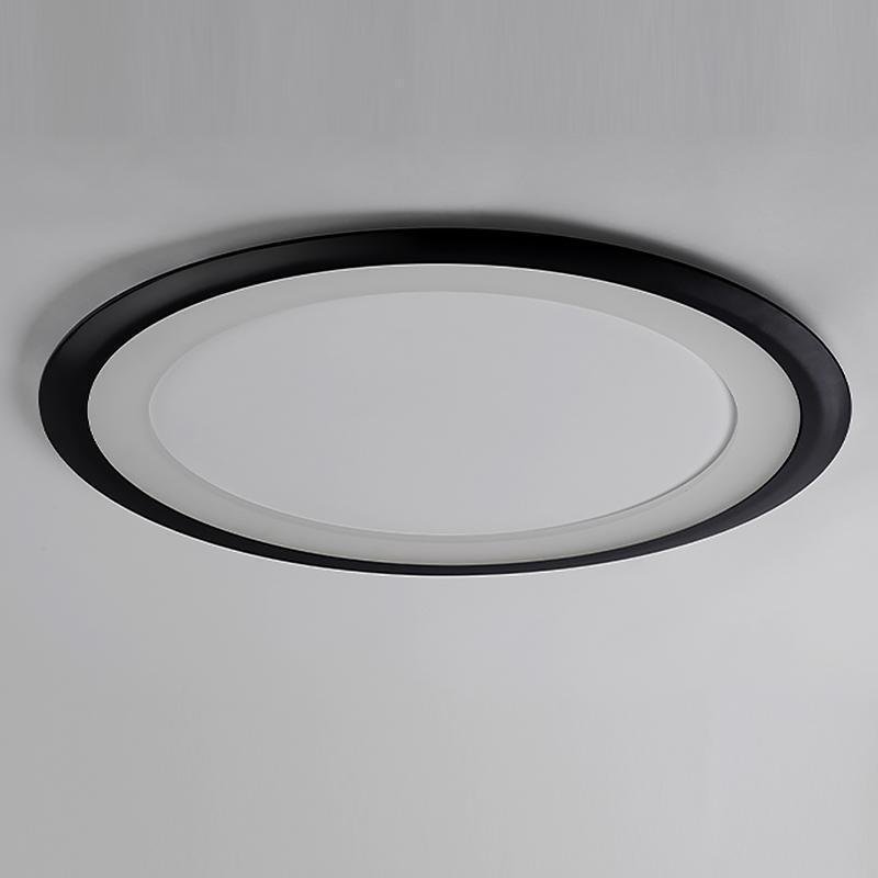 Modern Ultrathin Round LED Ceiling Light Acrylic Flush Mount Fixture for Bedroom and Living Room