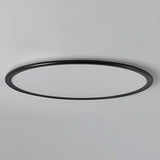 Modern 16 Inch Ultra Thin LED Round Flush Mount Ceiling Light for Bedroom and Living Room