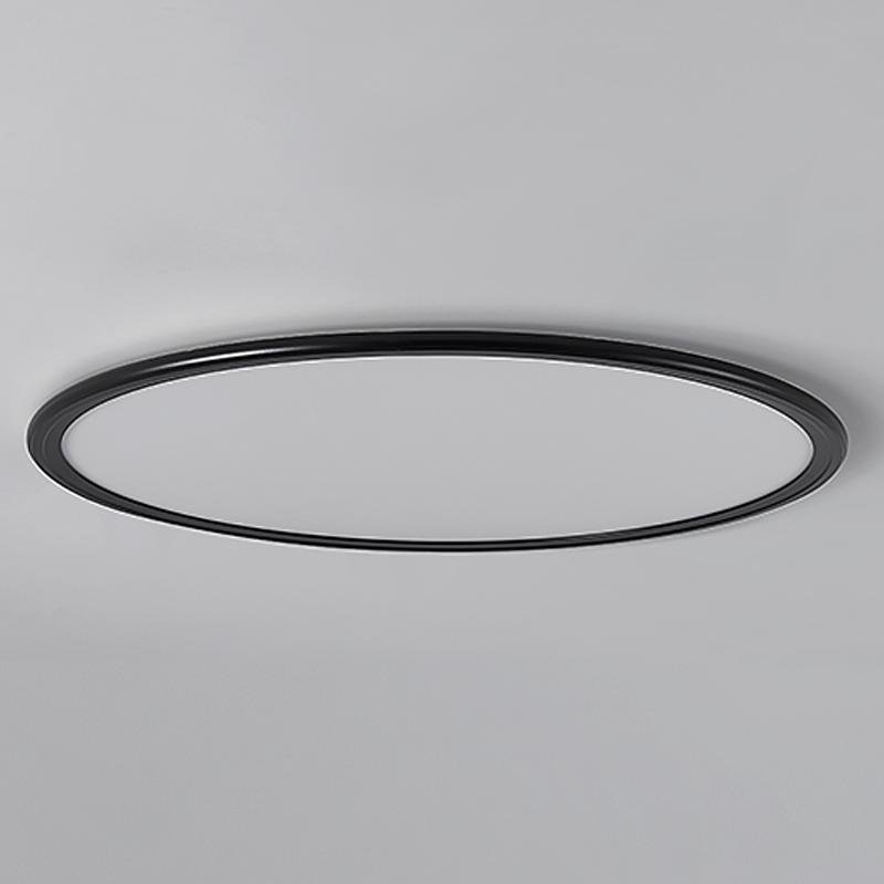 Modern 16 Inch Ultra Thin LED Round Flush Mount Ceiling Light for Bedroom and Living Room