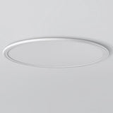 Modern 16 Inch Ultra Thin LED Round Flush Mount Ceiling Light for Bedroom and Living Room