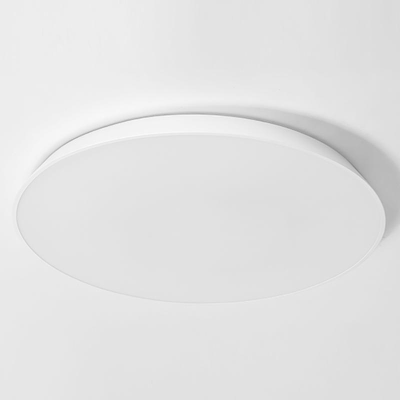 Modern Bowl Shaped LED Flush Mount Ceiling Light with Iron and Acrylic Shade