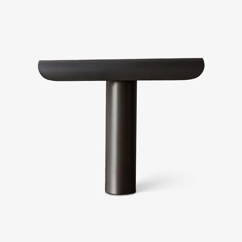 Modern Minimalist Geometric Adjustable LED Desk Lamp with Metal Finish
