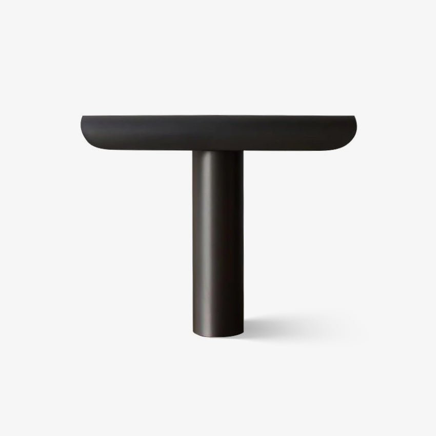 Modern Minimalist Geometric Adjustable LED Desk Lamp with Metal Finish
