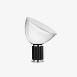 Radar Industrial Blown Glass Table Lamp with Adjustable Aluminum Reflector