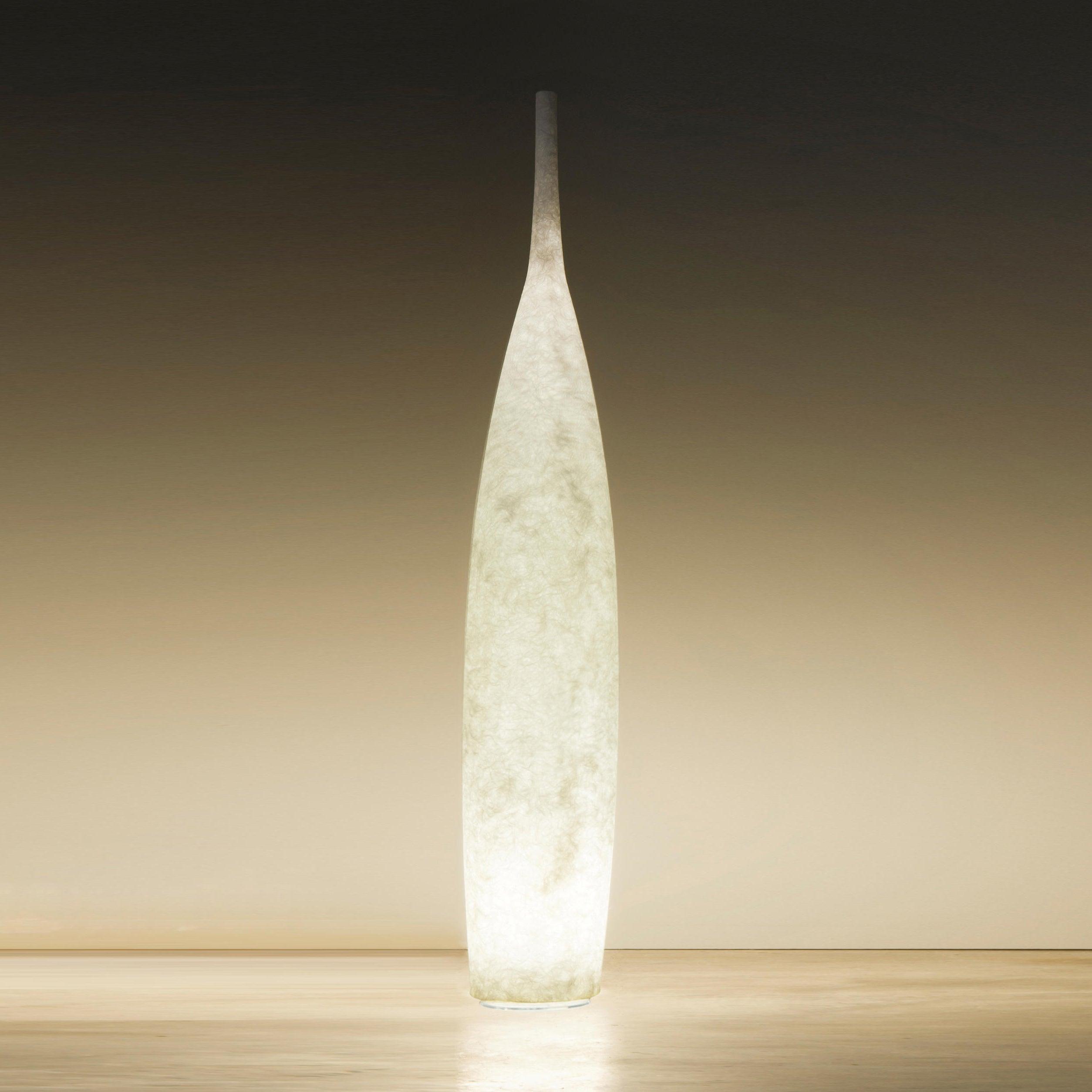 Modern Moon Inspired Resin Floor Lamp Tank LED Standing Light for Living Room Decor