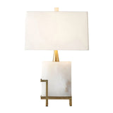 modern-brass-table-lamp-with-white-tapered-fabric-shade-and-natural-alabaster-base