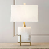 modern-brass-table-lamp-with-white-tapered-fabric-shade-and-natural-alabaster-base