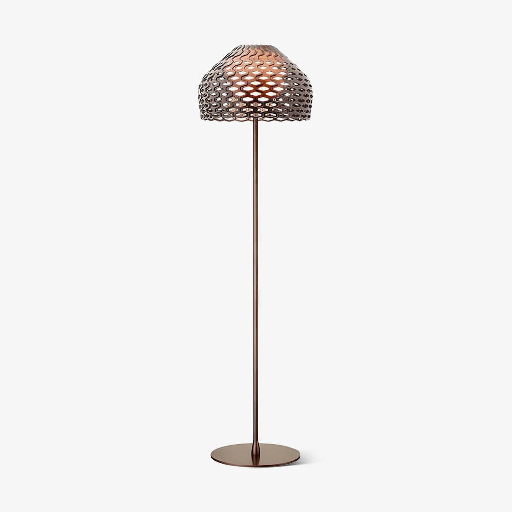 Modern Armadillo Geometric Standing Floor Lamp for Living Room and Office Decor