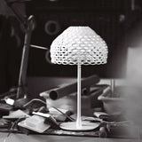 Modern Armadillo Geometric Table Lamp for Living Room and Nightstand Decor