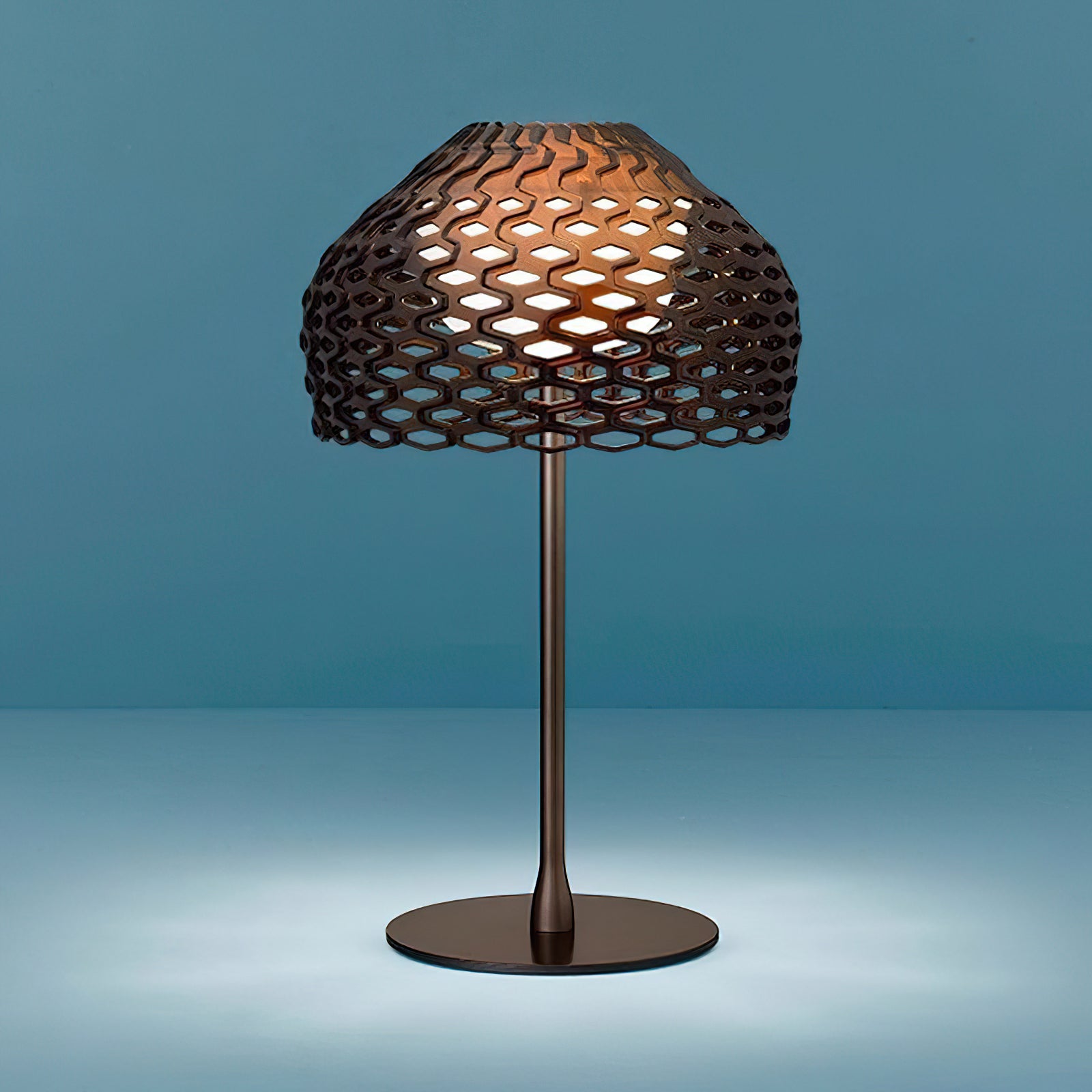 Modern Armadillo Geometric Table Lamp for Living Room and Nightstand Decor