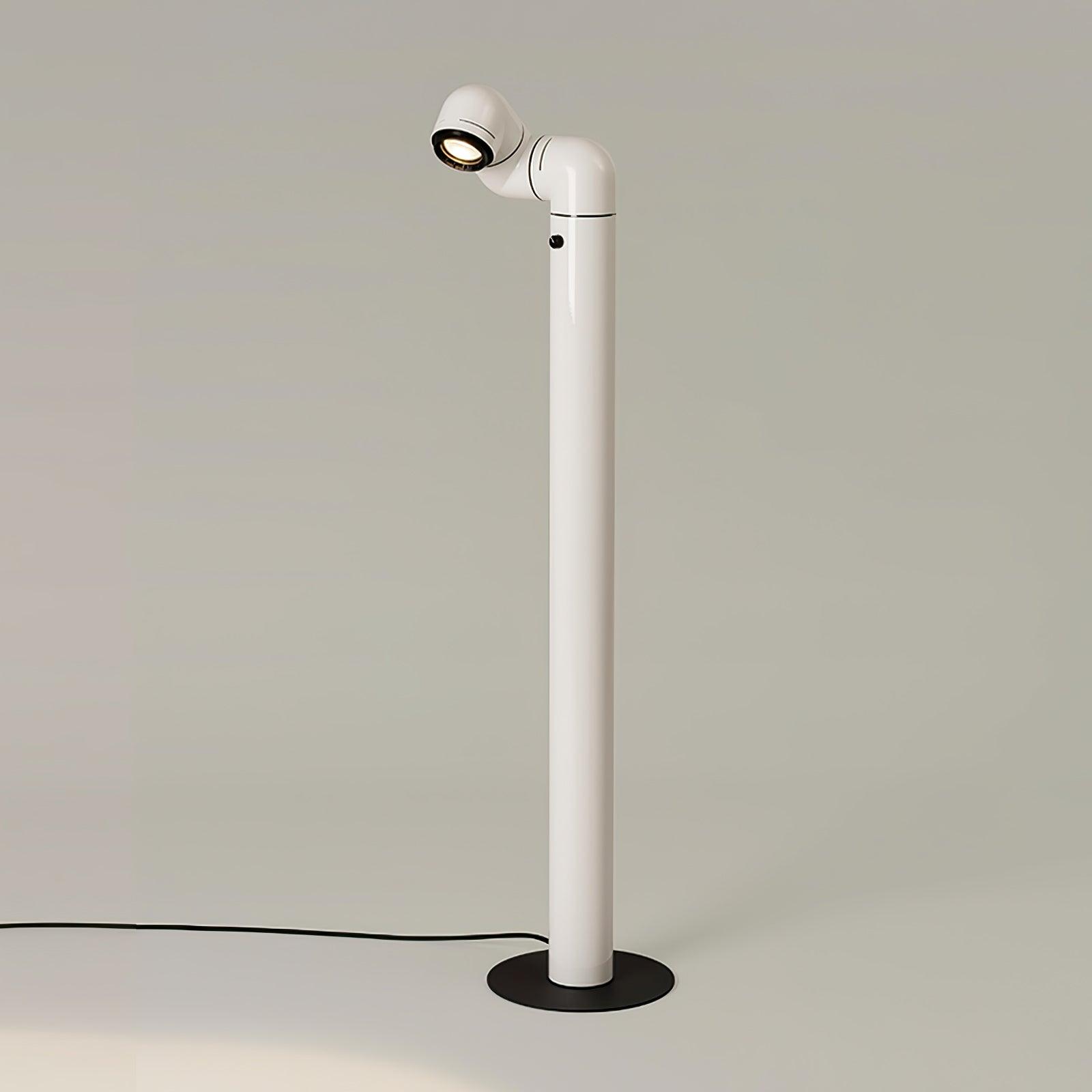 Tatu Alta Modern LED Floor Lamp with Adjustable Light Intensity and Focal Length