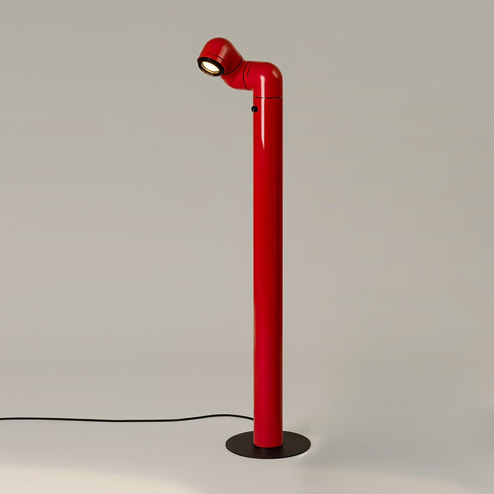 Tatu Alta Modern LED Floor Lamp with Adjustable Light Intensity and Focal Length