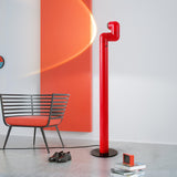Tatu Alta Modern LED Floor Lamp with Adjustable Light Intensity and Focal Length