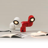 Retro Tatu Style LED Adjustable Reading Lamp for Modern Desks and Bedside Tables