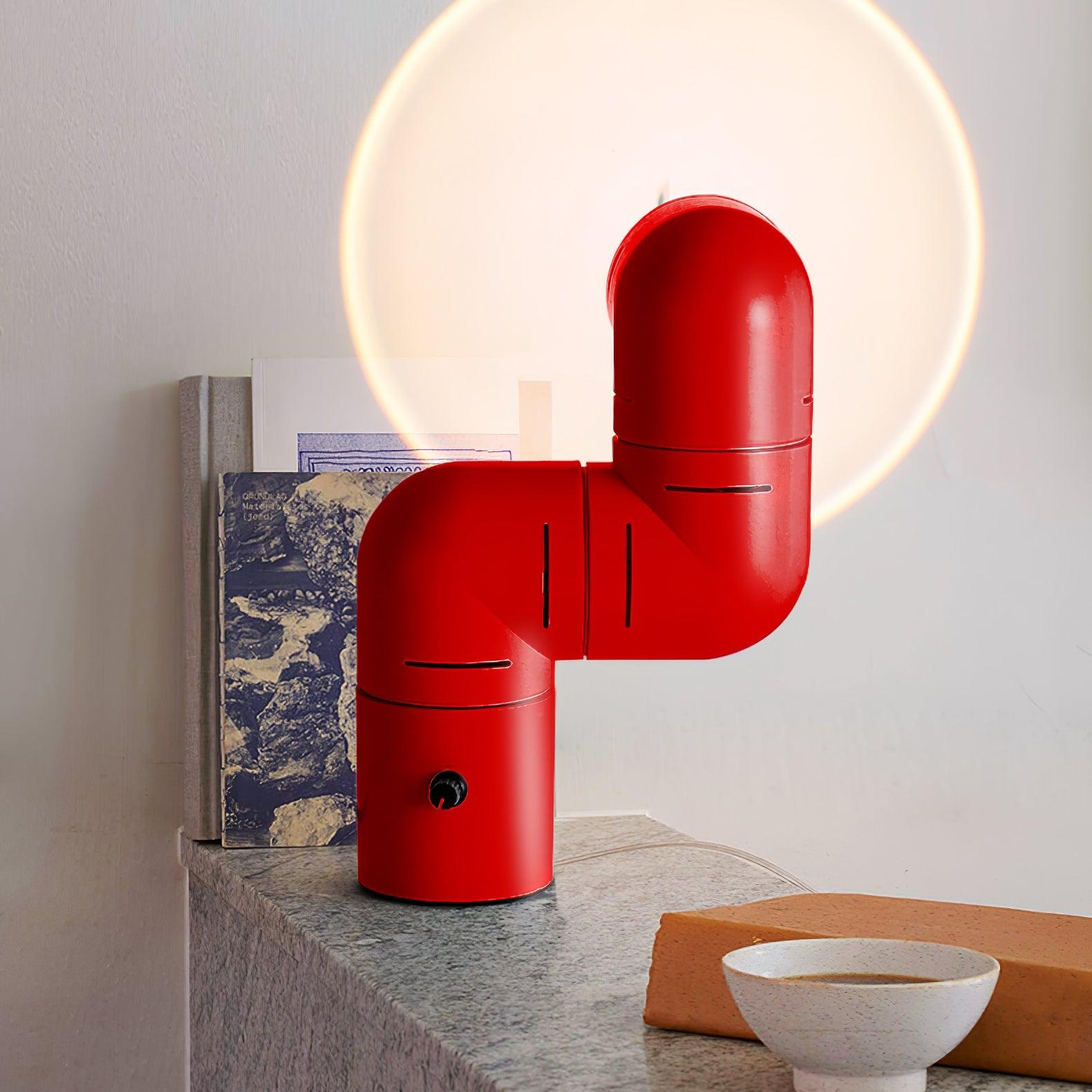 Retro Tatu Style LED Adjustable Reading Lamp for Modern Desks and Bedside Tables