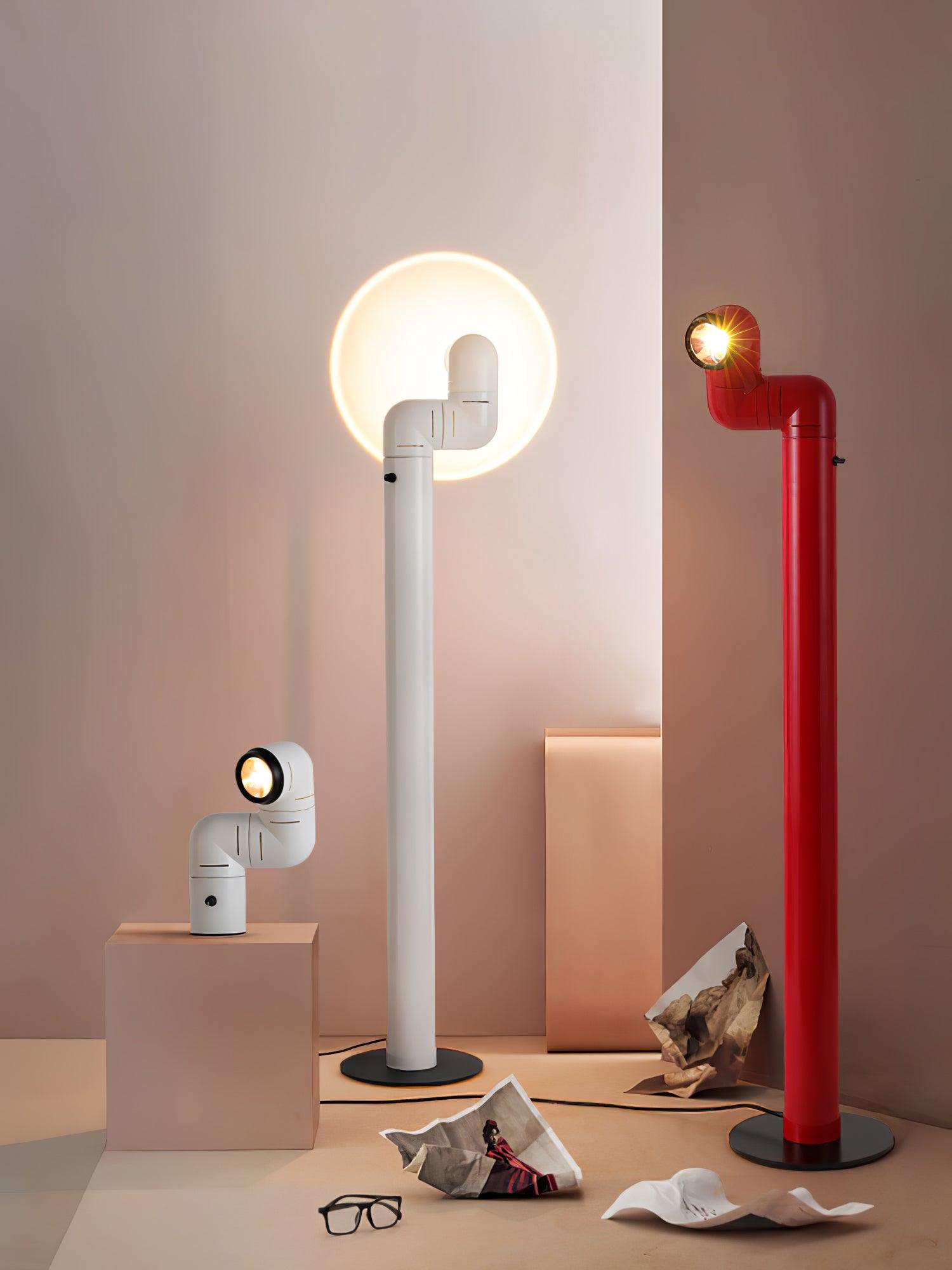 Retro Tatu Style LED Adjustable Reading Lamp for Modern Desks and Bedside Tables