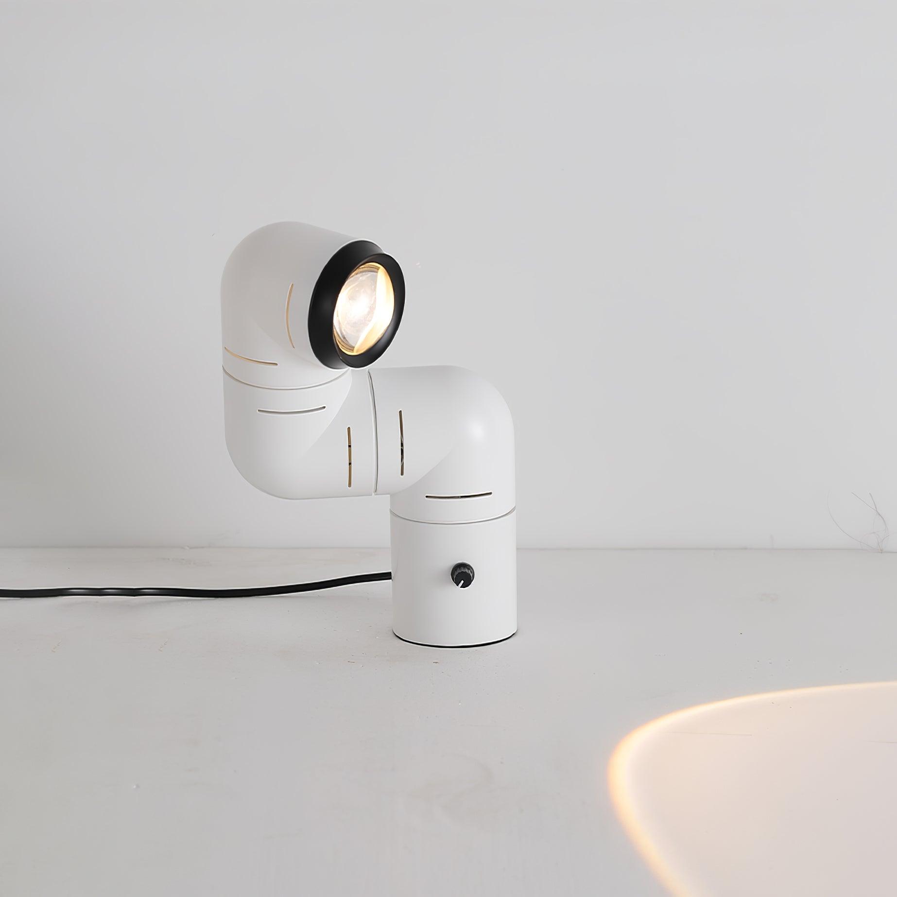 Retro Tatu Style LED Adjustable Reading Lamp for Modern Desks and Bedside Tables