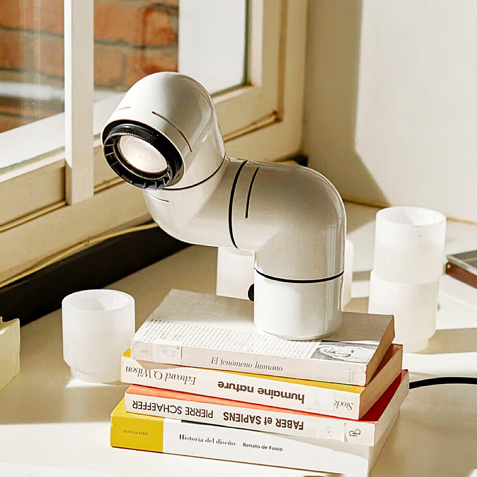 Retro Tatu Style LED Adjustable Reading Lamp for Modern Desks and Bedside Tables