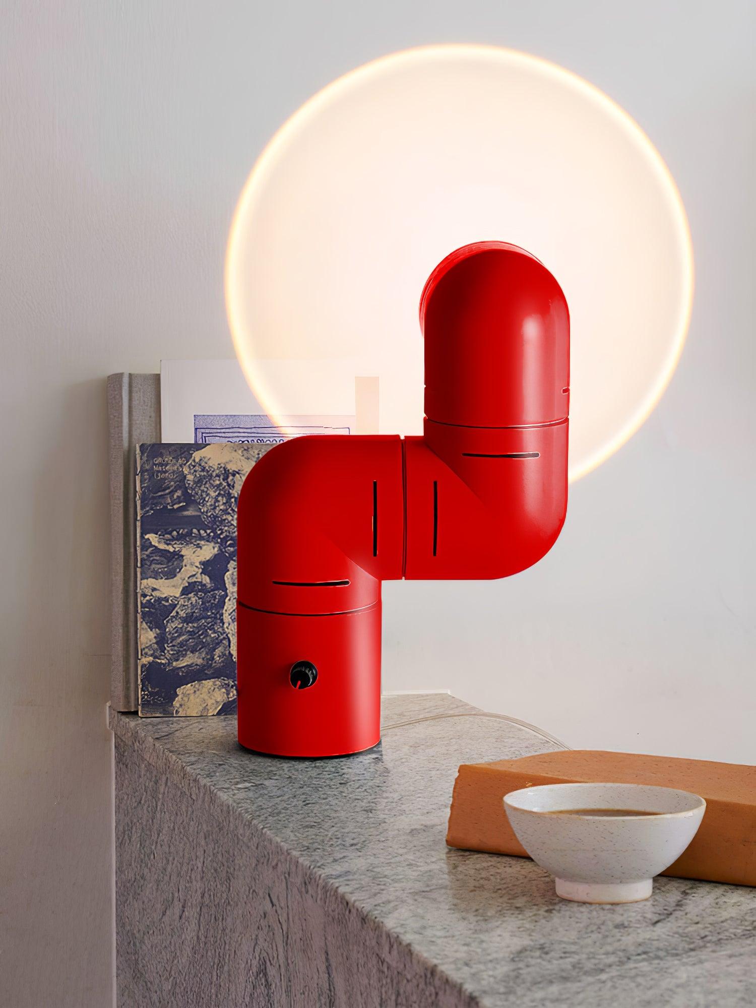 Retro Tatu Style LED Adjustable Reading Lamp for Modern Desks and Bedside Tables